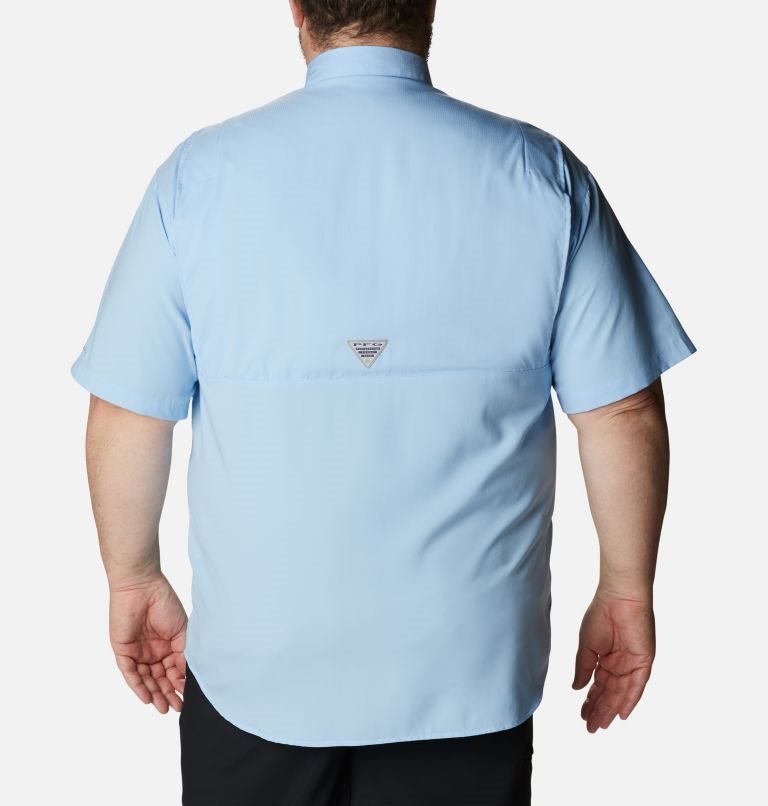Men's Columbia PFG Tamiami II Short Sleeve Shirts Light Blue | Plus Size CA-UA385